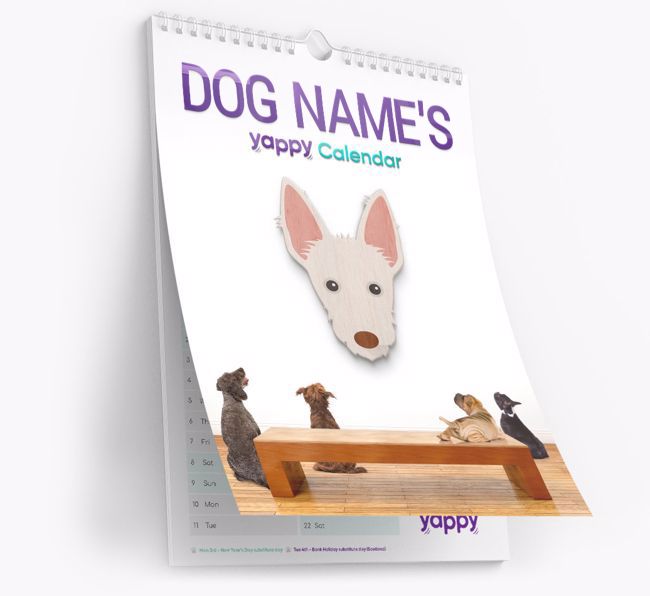 Personalised {dogsName}'s 2024 Calendar